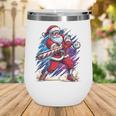 Christmas Baseball Santa Game Day Xmas Boys Kids Men Wine Tumbler Christmas Baseball Santa Game Day Xmas Boys Kids Men Wine Tumbler