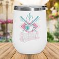 Coffee And Baseball Baseball Player Wine Tumbler Coffee And Baseball Baseball Player Wine Tumbler