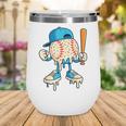 Cool Drip Baseball Shirt Youth Baseball Drip Wine Tumbler