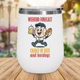 Cute Baseball Fan Weekend Forecast Change Of Beer And Hotdog Wine Tumbler Cute Baseball Fan Weekend Forecast Change Of Beer And Hotdog Wine Tumbler