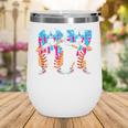 Dabbing Baseball Ice Cream Drip Number 67 Birthday Party Wine Tumbler