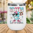 Dabbing Drippy 100th Days Of School Baseball Ice Cream Drip Wine Tumbler Dabbing Drippy 100th Days Of School Baseball Ice Cream Drip Wine Tumbler