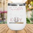 Daddy Of The Birthday Boy Baseball Matching Family Wine Tumbler
