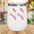 Distressed Baseball Number 44 Jersey Uniform Player Fan Wine Tumbler Distressed Baseball Number 44 Jersey Uniform Player Fan Wine Tumbler