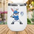 Dripping Drip Baseball Rabbit Bunny Easter Men Boy Kid Wine Tumbler Dripping Drip Baseball Rabbit Bunny Easter Men Boy Kid Wine Tumbler