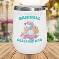 My Favorite Baseball Player Calls Me Dad Ice Cream Drip Wine Tumbler My Favorite Baseball Player Calls Me Dad Ice Cream Drip Wine Tumbler