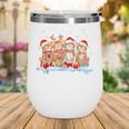 Football Baseball Basketball Player Sport Christmas Wine Tumbler Football Baseball Basketball Player Sport Christmas Wine Tumbler