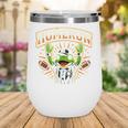 Football Referee Touchdown Baseball Homerun Frog Wine Tumbler Football Referee Touchdown Baseball Homerun Frog Wine Tumbler