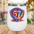 Gen Alpha Slang Ice Cream Drip Six Seven 67 Baseball Catcher Wine Tumbler Gen Alpha Slang Ice Cream Drip Six Seven 67 Baseball Catcher Wine Tumbler