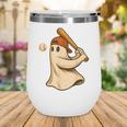 Ghost Baseball Halloween Costume Men Boys Kids Wine Tumbler Ghost Baseball Halloween Costume Men Boys Kids Wine Tumbler