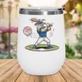 Goat Baseball Player With Bat And Ball Drip Animal Sports Wine Tumbler Goat Baseball Player With Bat And Ball Drip Animal Sports Wine Tumbler