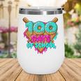 Happy 100 Days Of School Costume Baseball Drip Ice Cream Wine Tumbler Happy 100 Days Of School Costume Baseball Drip Ice Cream Wine Tumbler