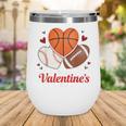 Happy Valentine’s Basketball Football Valentine Baseball Wine Tumbler Happy Valentine’s Basketball Football Valentine Baseball Wine Tumbler