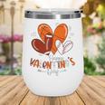 Happy Valentines Day Basketball Baseball Football Boys Wine Tumbler Happy Valentines Day Basketball Baseball Football Boys Wine Tumbler
