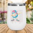 I Hit 100 Days Of School Baseball Ice Cream Drip Boys Girls Wine Tumbler I Hit 100 Days Of School Baseball Ice Cream Drip Boys Girls Wine Tumbler