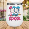 HUGvyn 100 Days Of School Baseball Ice Cream Teacher Student Wine Tumbler HUGvyn 100 Days Of School Baseball Ice Cream Teacher Student Wine Tumbler