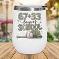 HUGvyn 6733 Days Of School Baseball 100 Days Camo Cap Boys Wine Tumbler HUGvyn 6733 Days Of School Baseball 100 Days Camo Cap Boys Wine Tumbler