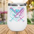 Ice Cream Baseball Drip Home Plate Bats Cool For Boys Youth Wine Tumbler Ice Cream Baseball Drip Home Plate Bats Cool For Boys Youth Wine Tumbler