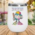 Ice Cream Drip Baseball Bruh Baseball Drip Boy Youth Wine Tumbler