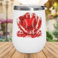Ice Cream Drip Heart Valentines Day Baseball Boys Youth Kids Wine Tumbler