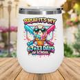 It's My 6733 Days Of School Baseball Ice Cream Dripping Wine Tumbler It's My 6733 Days Of School Baseball Ice Cream Dripping Wine Tumbler