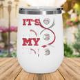ITS In My DNA Baseball Sport Player Saying Baseball Fan Wine Tumbler ITS In My DNA Baseball Sport Player Saying Baseball Fan Wine Tumbler