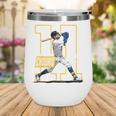 Jackson Chourio Milwaukee MLB Baseball Player MLBJCH202M Wine Tumbler Jackson Chourio Milwaukee MLB Baseball Player MLBJCH202M Wine Tumbler