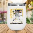 Jackson Chourio Milwaukee MLB Baseball Player MLBJCH203M Wine Tumbler Jackson Chourio Milwaukee MLB Baseball Player MLBJCH203M Wine Tumbler