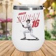 Jarren Duran Boston MLB Baseball Players MLBJDU204M Wine Tumbler Jarren Duran Boston MLB Baseball Players MLBJDU204M Wine Tumbler