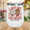 I Just Hit 100 Days Of School Baseball 100th Day Teacher Kid Wine Tumbler I Just Hit 100 Days Of School Baseball 100th Day Teacher Kid Wine Tumbler