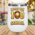 I Just Hit 100 Days Of School Baseball Boys Kids 100th Day Wine Tumbler