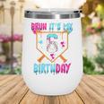 Kids Baseball Drip Bruh It's My 6th Birthday Boy Ice Cream Drip Wine Tumbler Kids Baseball Drip Bruh It's My 6th Birthday Boy Ice Cream Drip Wine Tumbler