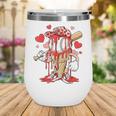 Kids Baseball Drip Ice Cream Apparel Kids Boys Valentine Wine Tumbler Kids Baseball Drip Ice Cream Apparel Kids Boys Valentine Wine Tumbler