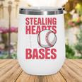 Kids Stealing Hearts Like I Steal Bases Cute Baseball Boys Wine Tumbler Kids Stealing Hearts Like I Steal Bases Cute Baseball Boys Wine Tumbler