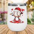 Kids Valentine Baseball Boys Valentines Day Tee Wine Tumbler Kids Valentine Baseball Boys Valentines Day Tee Wine Tumbler