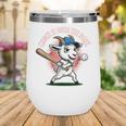 Knock It Outa The Park Baseball Goat Home Run Wine Tumbler Knock It Outa The Park Baseball Goat Home Run Wine Tumbler