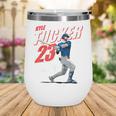 Kyle Tucker Los Angeles D Baseball Players MLBKYT204M Wine Tumbler Kyle Tucker Los Angeles D Baseball Players MLBKYT204M Wine Tumbler