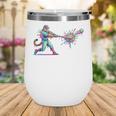 Leopard Baseball Player Ice Cream Drip For Boys Kids Wine Tumbler Leopard Baseball Player Ice Cream Drip For Boys Kids Wine Tumbler