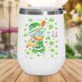 Leprechaun Playing Baseball Happy St Patricks Day Men Boys Wine Tumbler Leprechaun Playing Baseball Happy St Patricks Day Men Boys Wine Tumbler