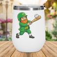 Leprechaun Playing Baseball St Patricks Day Men Boys Kids Wine Tumbler Leprechaun Playing Baseball St Patricks Day Men Boys Kids Wine Tumbler