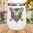 Mardi Gras Ice Cream Drip Baseball Sports For Men Women Kids Wine Tumbler