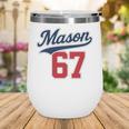 Mason 67 Jersey Baseball Men Women Boys Girls Number 6 7 Wine Tumbler