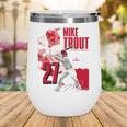 Mike Trout Los Angeles A MLB Baseball Players MLBMTR304N Wine Tumbler Mike Trout Los Angeles A MLB Baseball Players MLBMTR304N Wine Tumbler