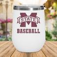 Mississippi State Baseball Bulldogs NCAA MS16 Wine Tumbler Mississippi State Baseball Bulldogs NCAA MS16 Wine Tumbler