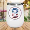 Number 8 Years Baseball 8TH Birthday Wine Tumbler Number 8 Years Baseball 8TH Birthday Wine Tumbler