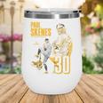 Paul Skenes Pittsburgh MLB Baseball Players MLBPSK304N Wine Tumbler Paul Skenes Pittsburgh MLB Baseball Players MLBPSK304N Wine Tumbler