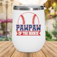 Pawpaw Rookie Of Year 1st Birthday Baseball Theme Matching Wine Tumbler Pawpaw Rookie Of Year 1st Birthday Baseball Theme Matching Wine Tumbler