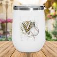 Proud Auntie Of An Official Teenager 13th Birthday Baseball Wine Tumbler