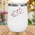 Proud Mama Of A 2026 Senior Baseball Graduation Mom Wine Tumbler Proud Mama Of A 2026 Senior Baseball Graduation Mom Wine Tumbler