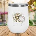 Proud Mimi Of A 2026 Senior Baseball Graduation Leopard Wine Tumbler